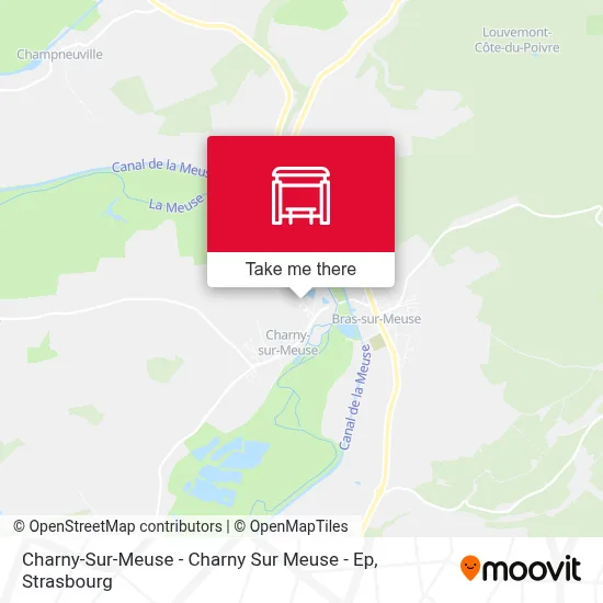 Charny-Sur-Meuse - Charny Sur Meuse - Ep map