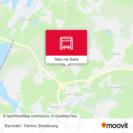 Barchain - Centre map