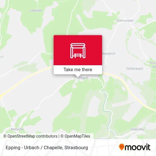 Epping - Urbach / Chapelle map