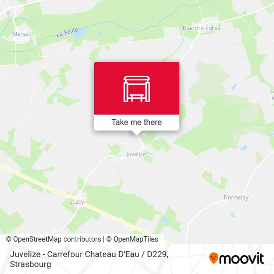 Juvelize - Carrefour Chateau D'Eau / D229 map