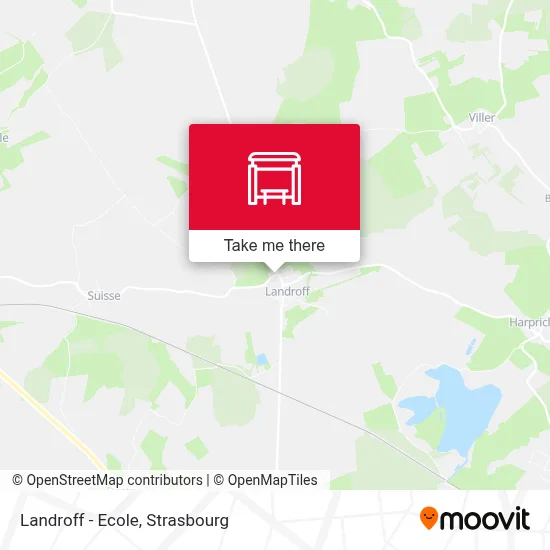 Landroff - Ecole map