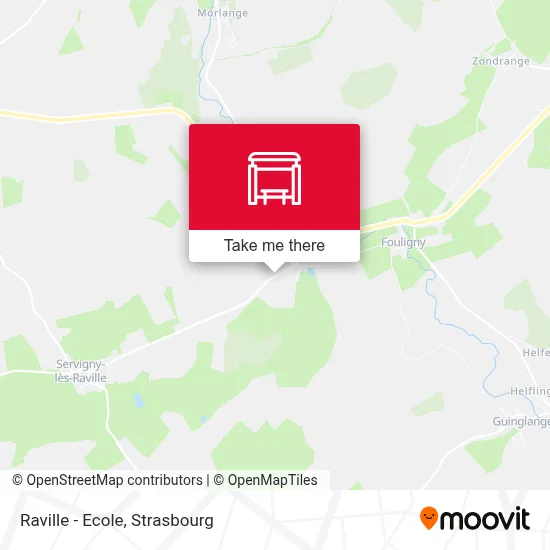 Mapa Raville - Ecole