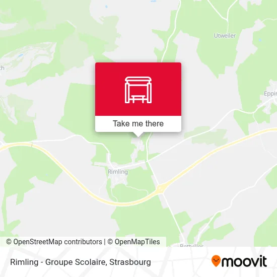 Rimling - Groupe Scolaire map