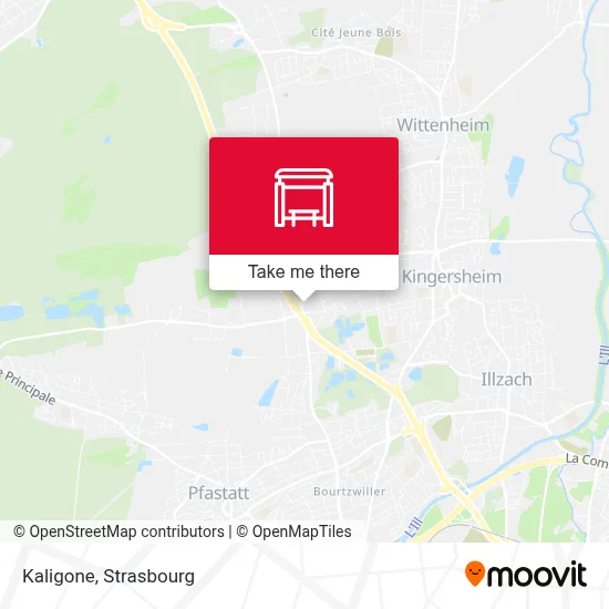Kaligone map