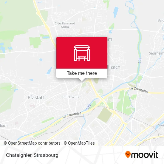 Chataignier map
