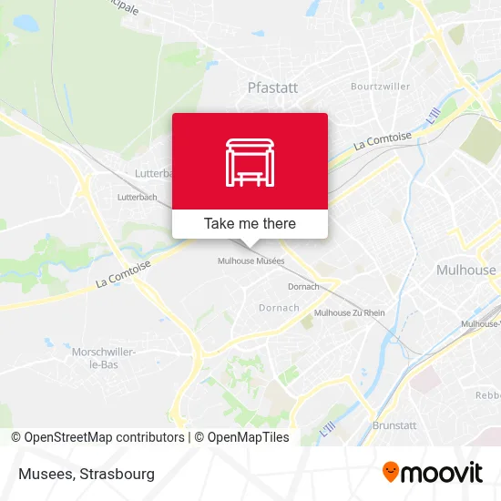 Musees map