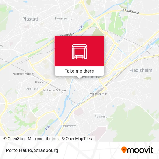 Porte Haute map