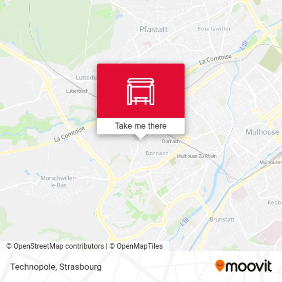 Technopole map
