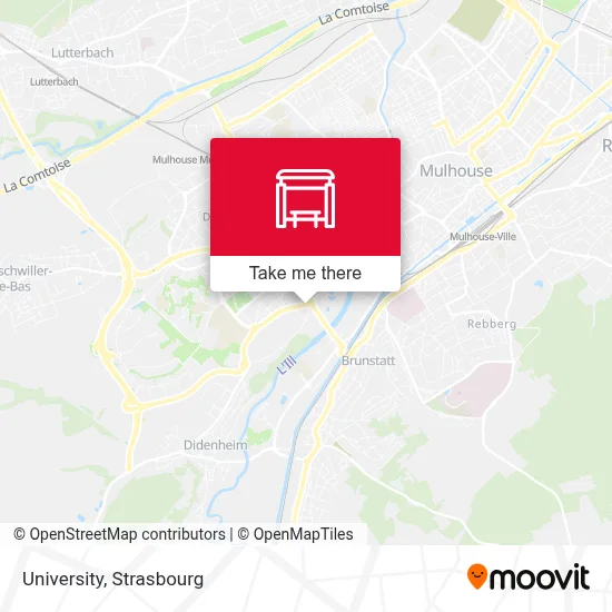 Universite map