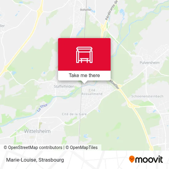 Marie-Louise map