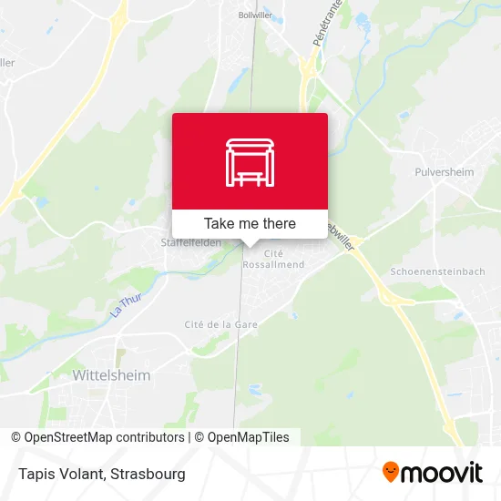 Tapis Volant map