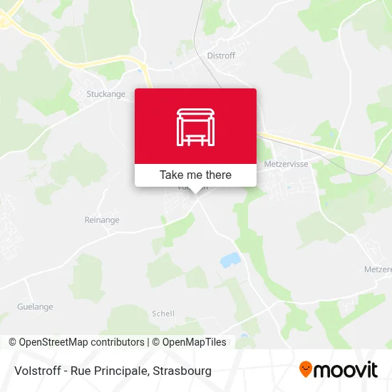 Volstroff - Rue Principale map