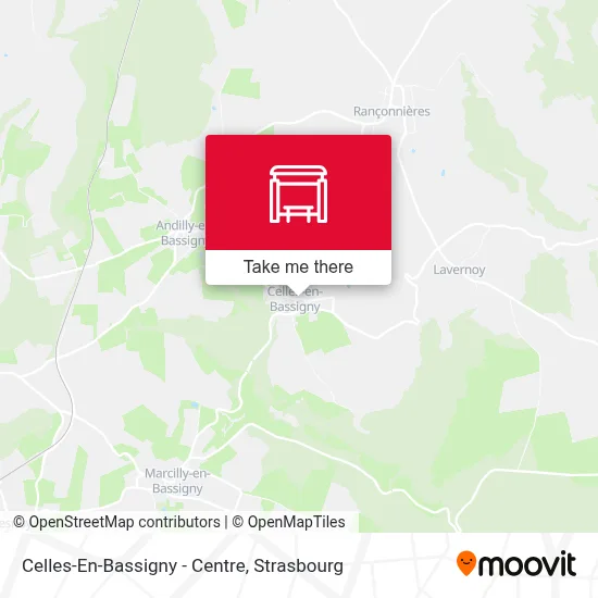 Celles-En-Bassigny - Centre map
