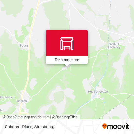 Cohons - Place map