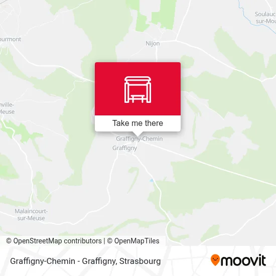 Graffigny-Chemin - Graffigny map