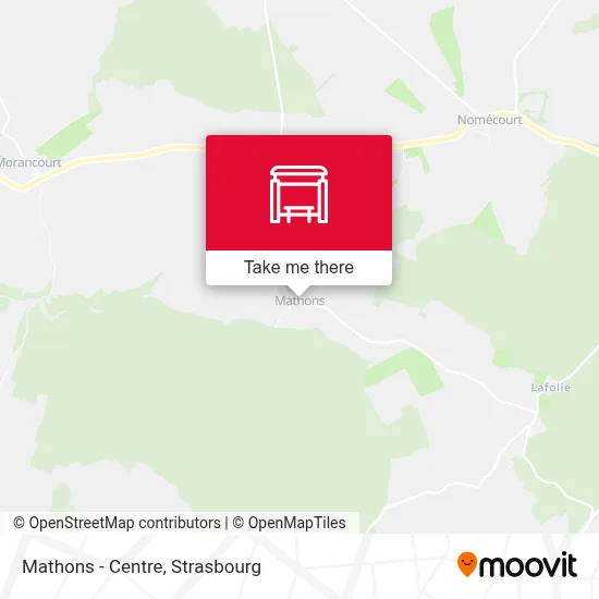 Mathons - Centre map