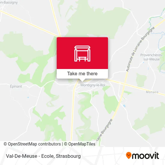 Val-De-Meuse - Ecole map