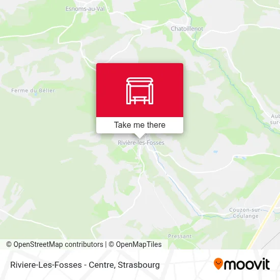 Riviere-Les-Fosses - Centre map