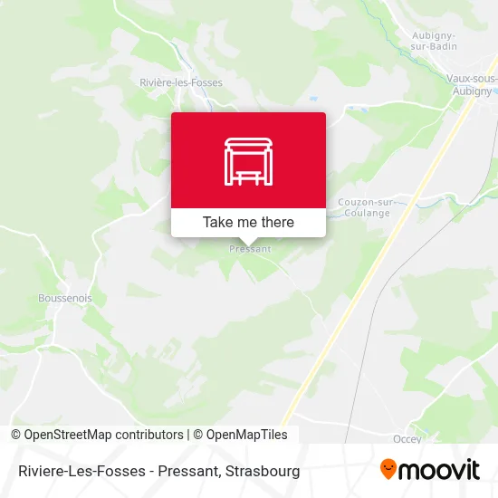 Riviere-Les-Fosses - Pressant map