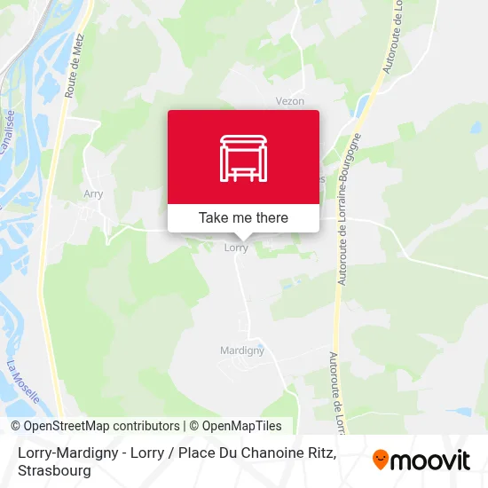 Lorry-Mardigny - Lorry / Place Du Chanoine Ritz map