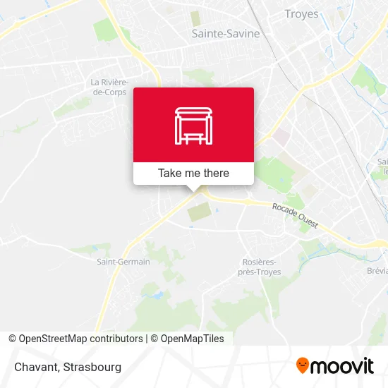 Chavant map
