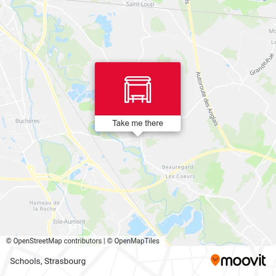 Ecoles map