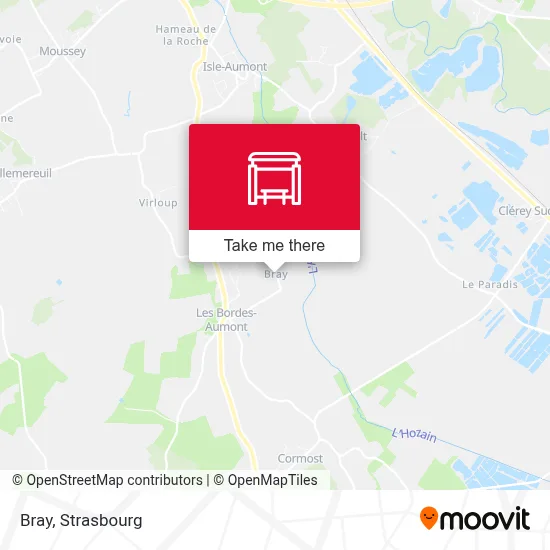 Bray map