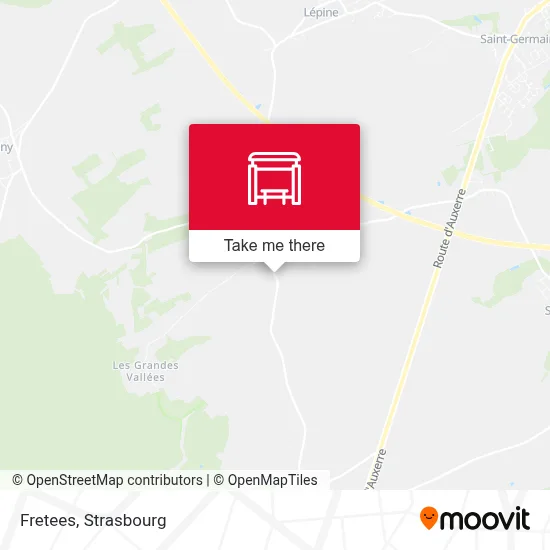 Fretees map