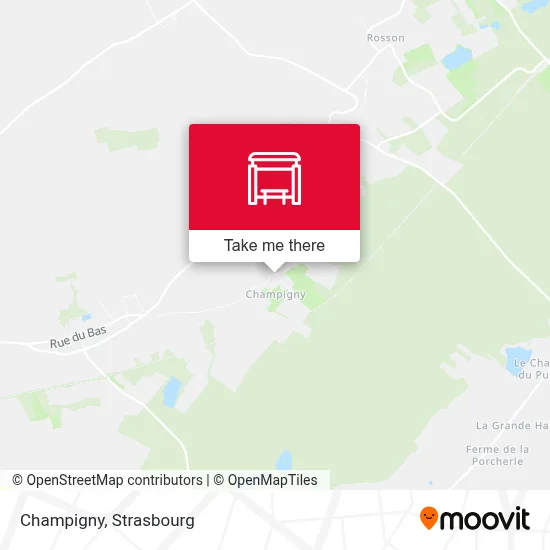 Champigny map