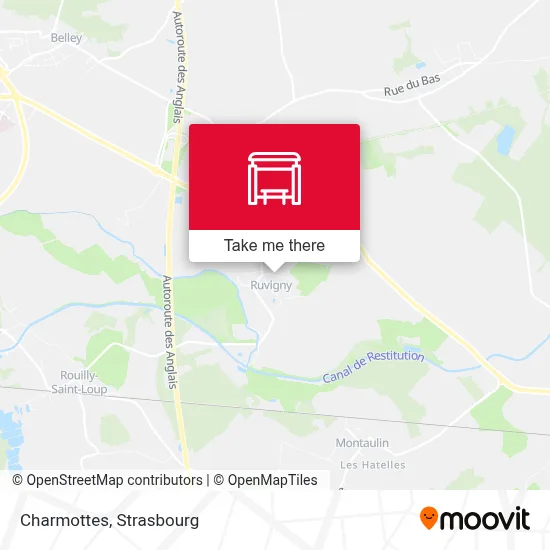 Charmottes map