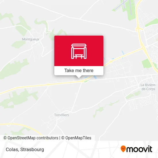 Colas map