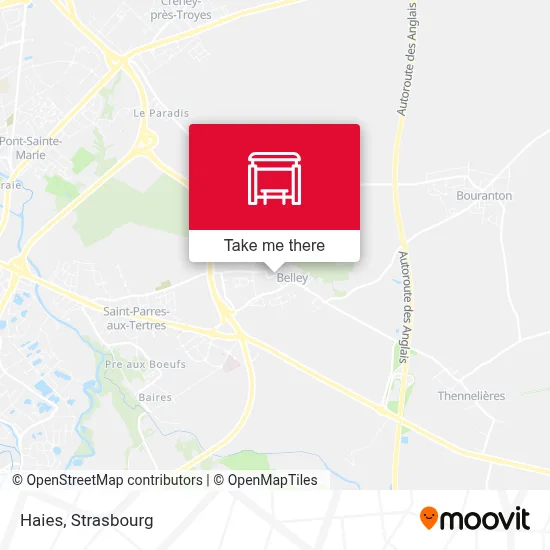 Haies map