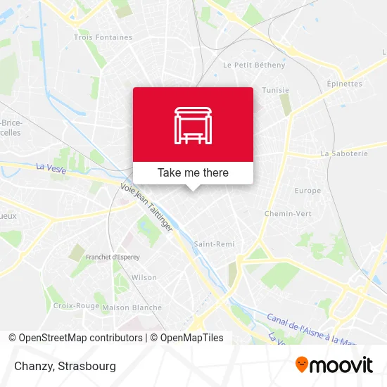 Chanzy map