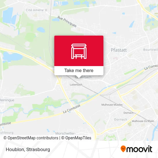 Houblon map