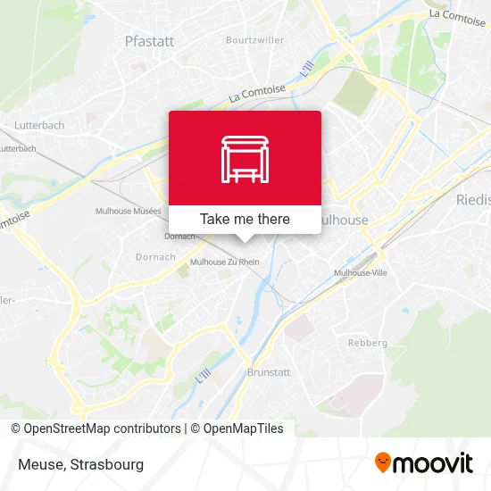 Meuse map