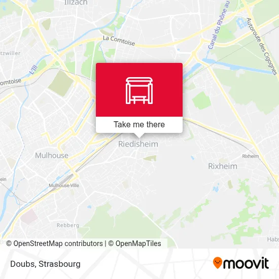 Doubs map