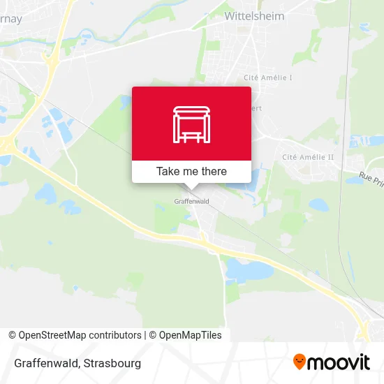 Graffenwald map