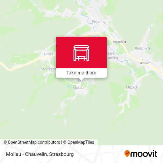 Mollau - Chauvelin map