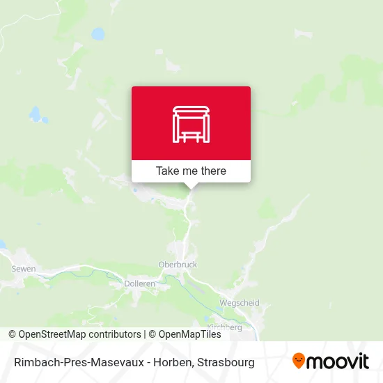 Rimbach-Pres-Masevaux - Horben map