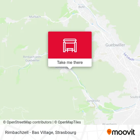Rimbachzell - Bas Village map