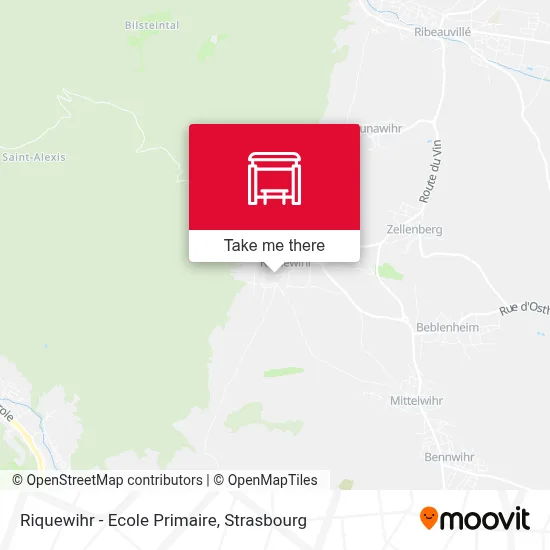 Riquewihr - Ecole Primaire map