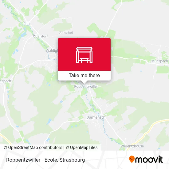 Roppentzwiller - Ecole map