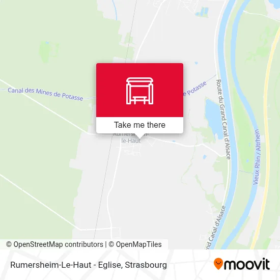 Rumersheim-Le-Haut - Eglise map