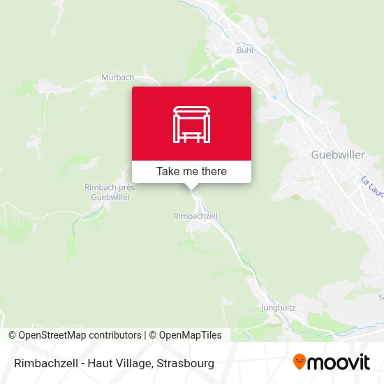 Rimbachzell - Haut Village map
