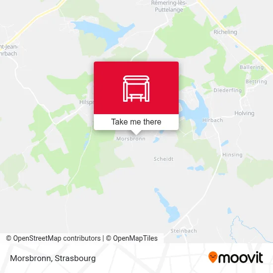 Morsbronn map