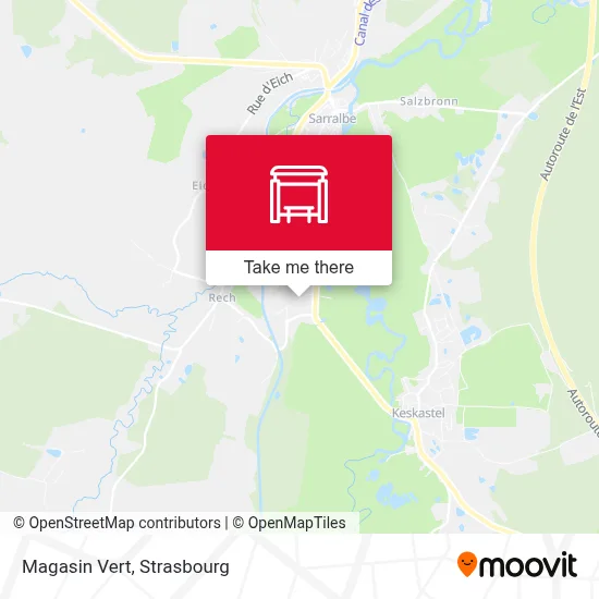 Magasin Vert map