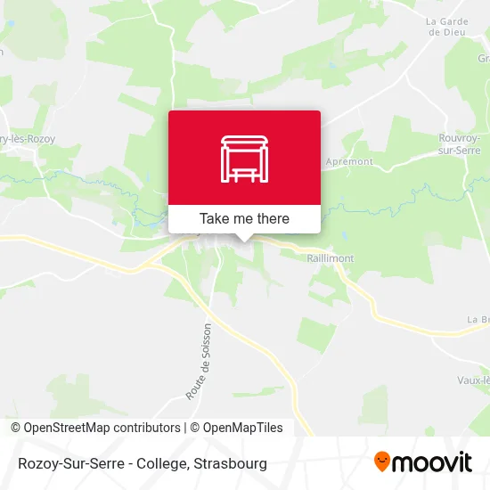 Rozoy-Sur-Serre - College map