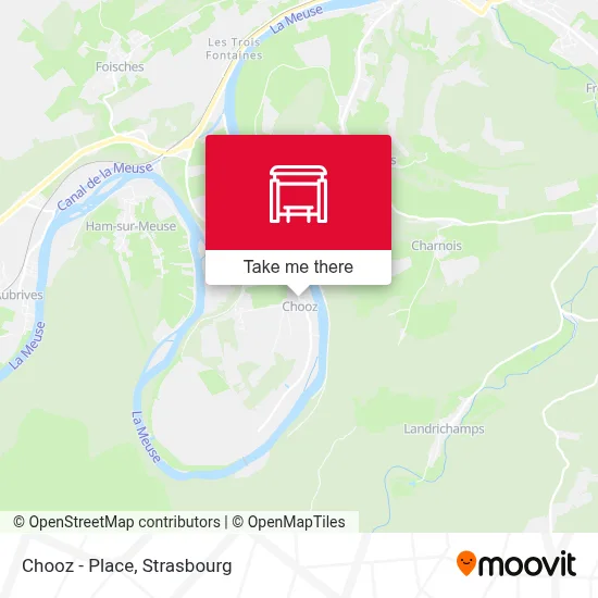 Chooz - Place map