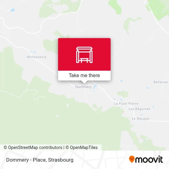 Dommery - Place map