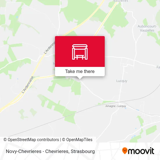 Novy-Chevrieres - Chevrieres map